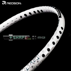 【REDSON】SHAPE-01MG白 無護線釘人拍合一力量直送羽球拍