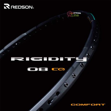 【REDSON】RIGIDITY 08CQ 殺球下壓絕對刁鑽無護線釘羽球拍