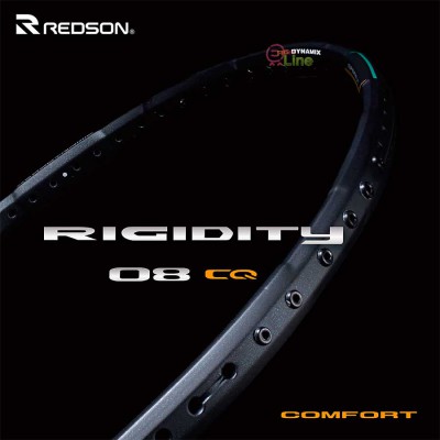 【REDSON】RIGIDITY 08CQ 殺球下壓絕對刁鑽無護線釘羽球拍
