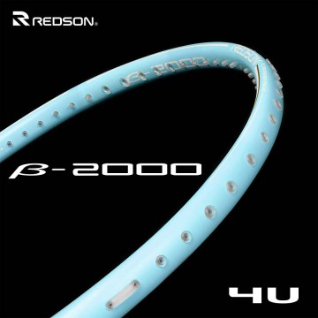 【REDSON】β-2000寶寶藍 穩定操控4U輕鬆駕馭羽球拍