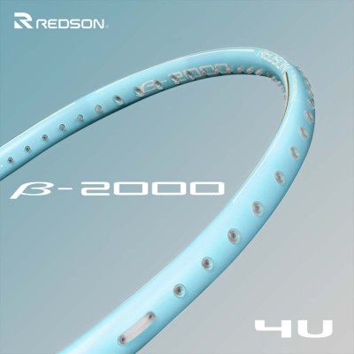 【REDSON】β-2000寶寶藍 穩定操控4U輕鬆駕馭羽球拍