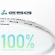 【REDSON】SHAPE ESG STIFF白綠硬桿 100%免護線釘羽球拍