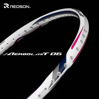 【REDSON】AT-06白琉璃紺 4U5適中版全新調校羽球拍