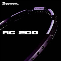 【REDSON】RG-200紫 八角破風穩定精準爆發力羽球拍