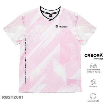 【REDSON】RG2T2601櫻花粉 韓版選手同款機能服(中性版)火熱中