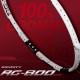 【REDSON】RG-800ECO白豆沙紅 全免護線釘攻擊型羽球拍