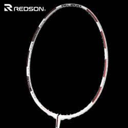 【REDSON】RG-200白紅 全八角框型準確剛勁紮實羽球拍
