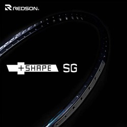 【REDSON】SHAPE SG黑 無護線釘力量直送強攻羽球拍
