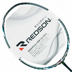 【REDSON】AT-06白綠 4U5適中版單線無護線釘羽球拍