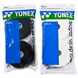 【YONEX】AC102EX-30單色30條裝握把皮(薄0.6mm) 