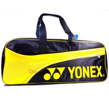 【YONEX】BAG22018TR淺黃附小鞋袋矩型側背手提拍包