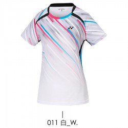 【YONEX】23040TR-011白 女款羽球服