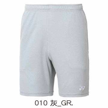 【YONEX】12019TR-010灰 男款羽球針織短褲