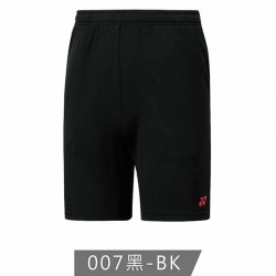 【YONEX】12200TR-007黑 男款羽球短褲