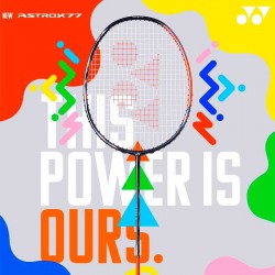 【YONEX】ASTROX 77PRO橙 高平衡點進攻毫不費力羽球拍