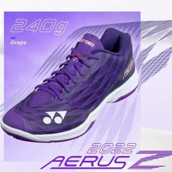【YONEX】POWER CUSHION AERUS Z LADIES葡萄紫 羽球鞋(零碼出清)