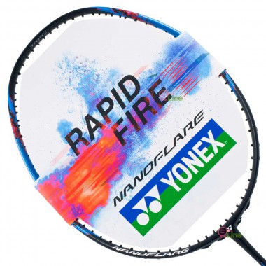 【YONEX】NANOFLARE 370 SPEED藍 頭重攻擊羽球拍