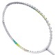 【YONEX】NANOFLARE 555消光白 高彈性碳纖維快速銳利回擋羽球拍