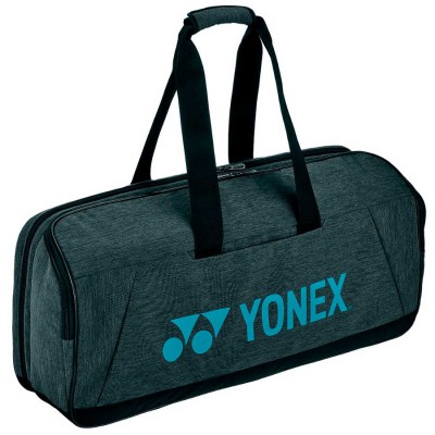 【YONEX】BA82231WE黑灰 側背後背夾層矩形包
