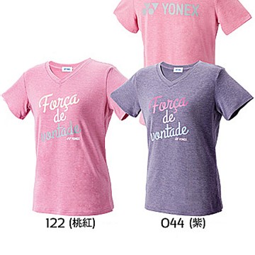 【YONEX】16258-122桃紅 女款吸濕排汗衫(零碼)
