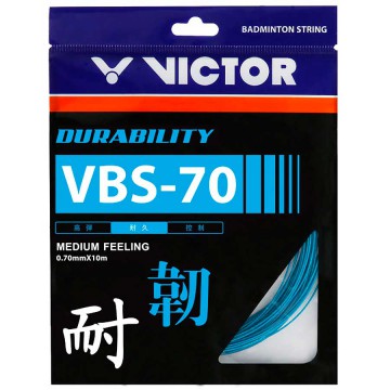 【VICTOR】VBS-70高耐久響亮的擊球音羽拍線(0.7mm)