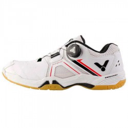 【VICTOR】P7810-A亮白 快速綁帶系統羽球鞋(零碼特價)
