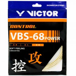 【VICTOR】VBS-68POWER高彈耐久強力攻擊羽拍線(0.68mm)