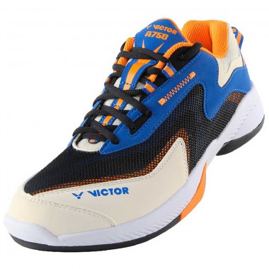 【VICTOR】A750-FO藍橘 全面型羽球鞋