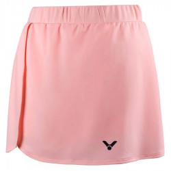 【VICTOR】K-2210-I粉膚 高彈性梭織運動褲裙