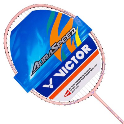 【VICTOR】神速ARS-3210I淺粉紅 輕量碳纖維4U穿線拍