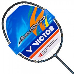 【VICTOR】神速ARS-3210K鐵灰 輕量碳纖維4U穿線拍