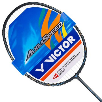 【VICTOR】神速ARS-3210K鐵灰 輕量碳纖維4U穿線拍