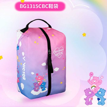 【VICTOR】BG1315CBC粉藍紅 Care Bears聯名系列鞋袋