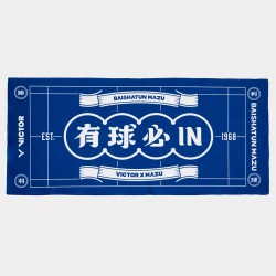 【VICTOR】白沙屯媽祖聯名系列運動毛巾(有球必IN款)(長80cm)