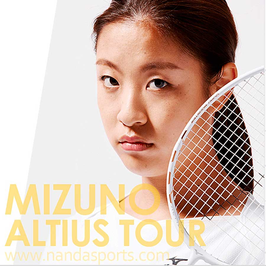 【mizuno】altius 01speed高阶选手双打前排4u羽球拍(jp版)